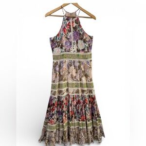 Rebecca Taylor Tiered Lace Dress Size 4.